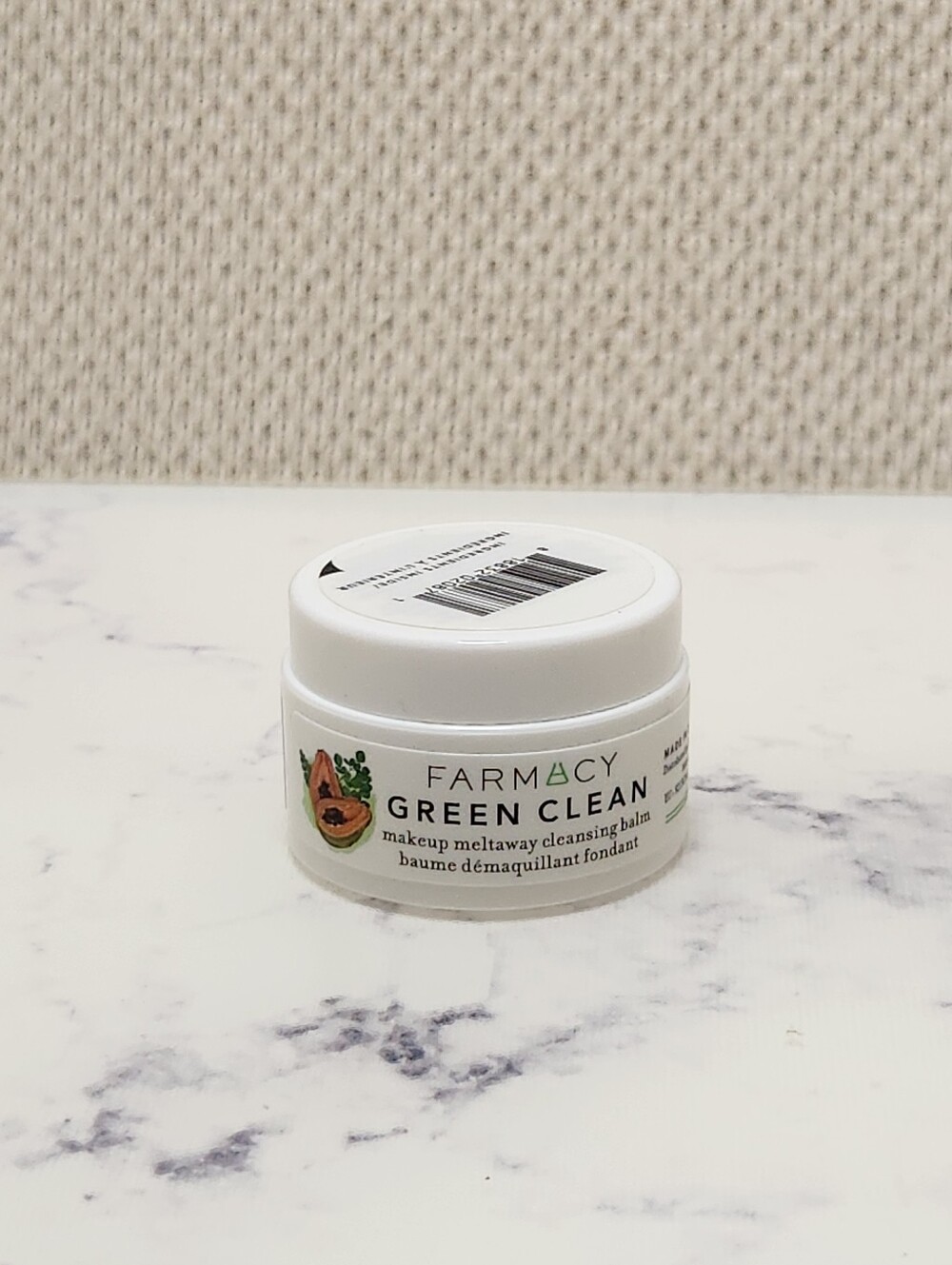 Farmacy Green Clean Makeup Meltaway Cleansing Balm MINI Travel Size .4 oz